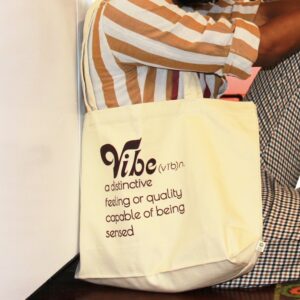 Vibe tote bag - Large Organic B