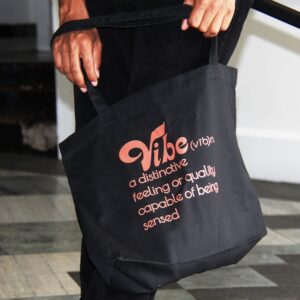 Vibe tote bag - Large organic O